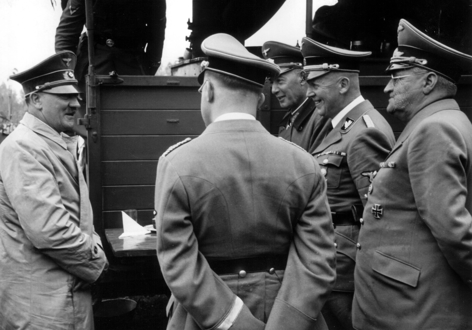 Adolf Hitler in the Vosges region in France